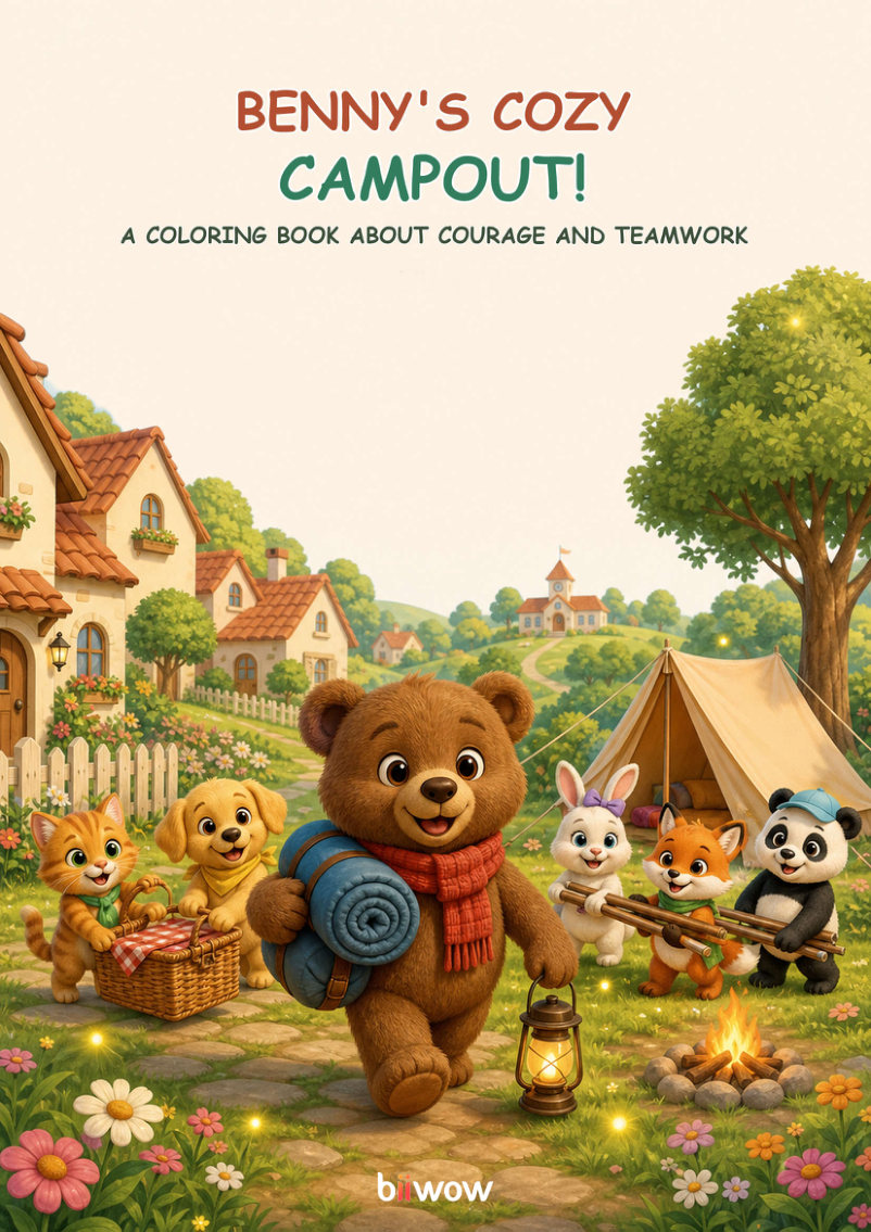 Cover of Benny's Cozy Campout