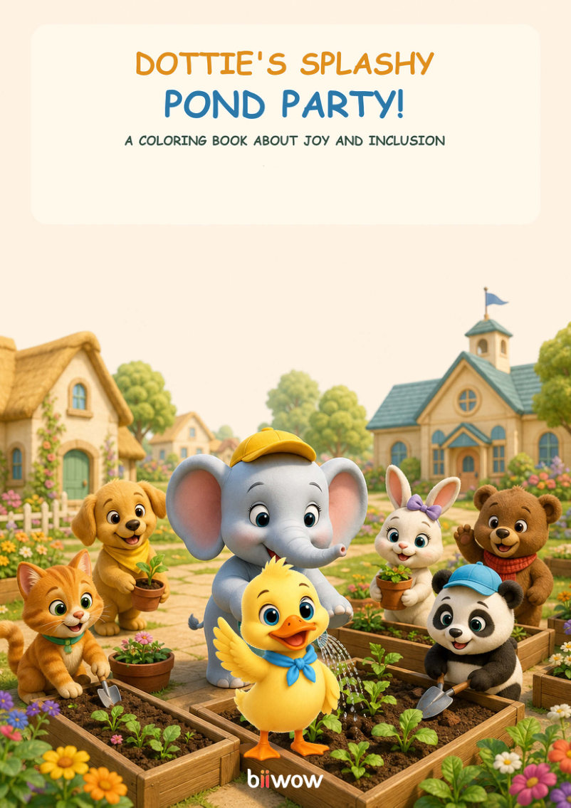 Cover of Dottie's Splashy Pond Party