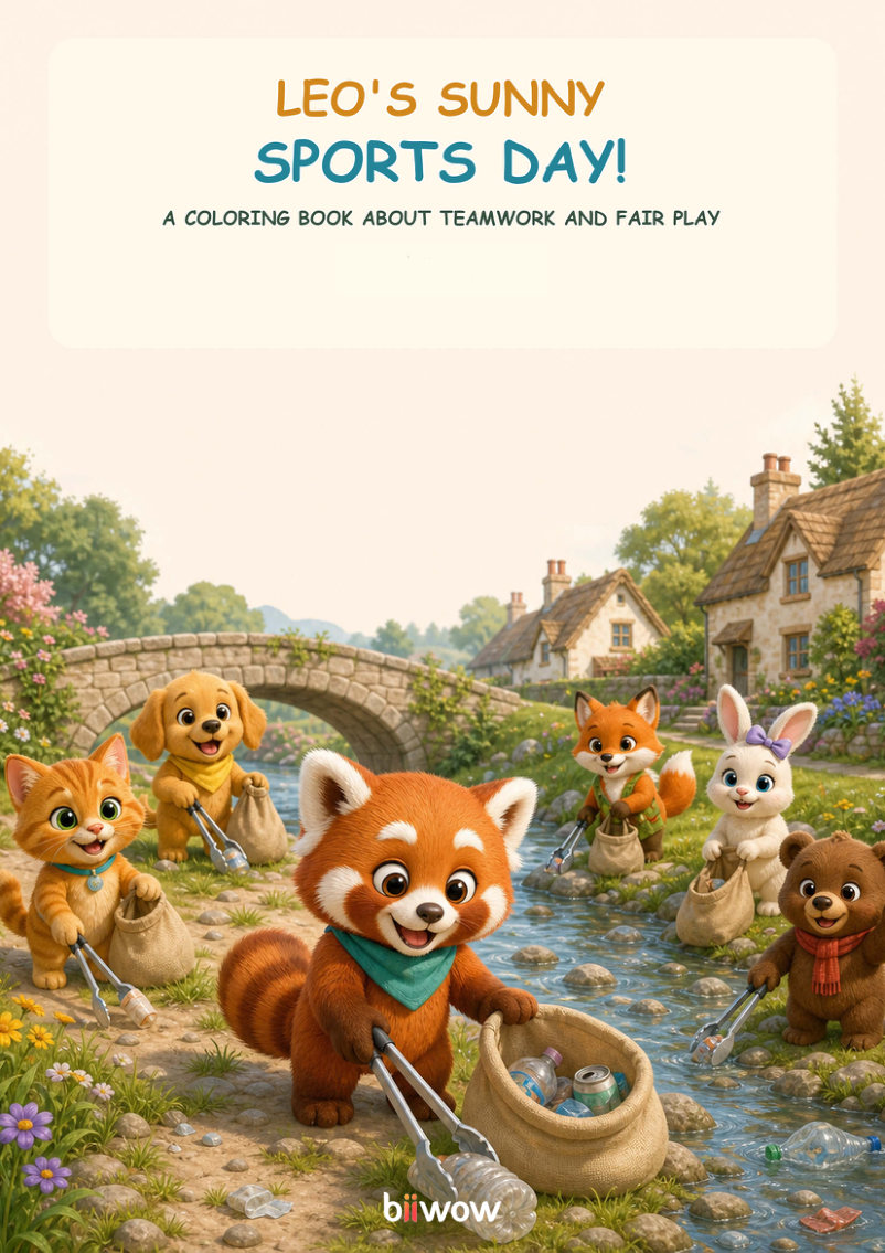 Cover of Leo's Sunny Sports Day