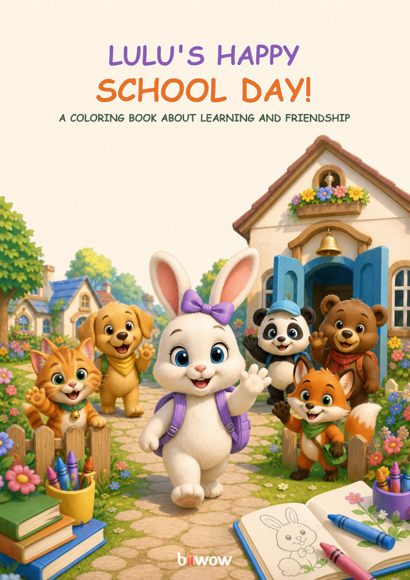 Cover of Lulu's Happy School Day