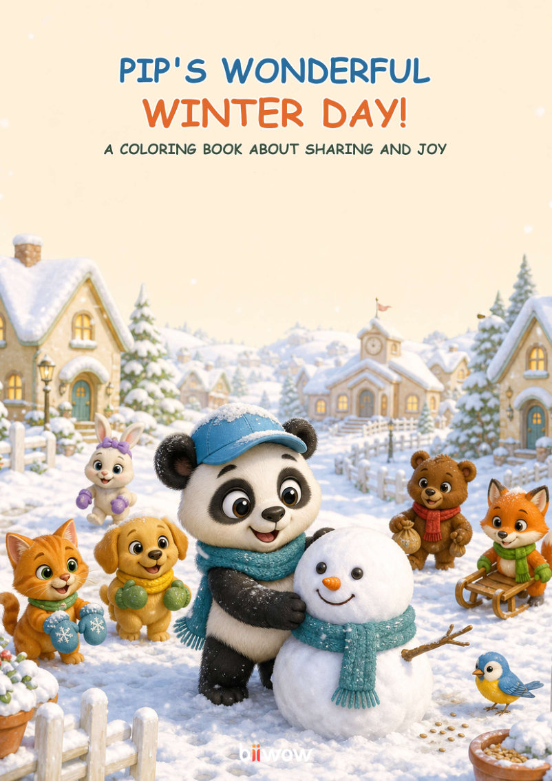 Cover of Pip's Wonderful Winter Day
