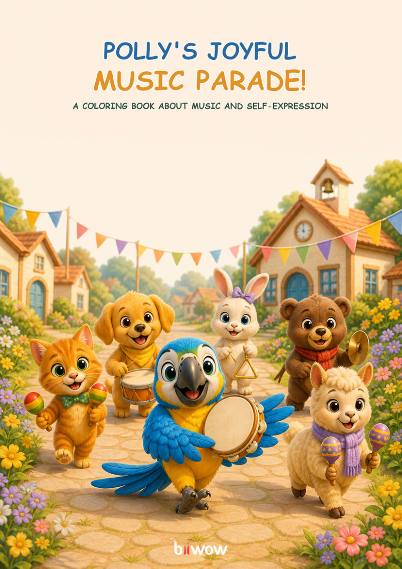 Cover of Polly's Joyful Music Parade