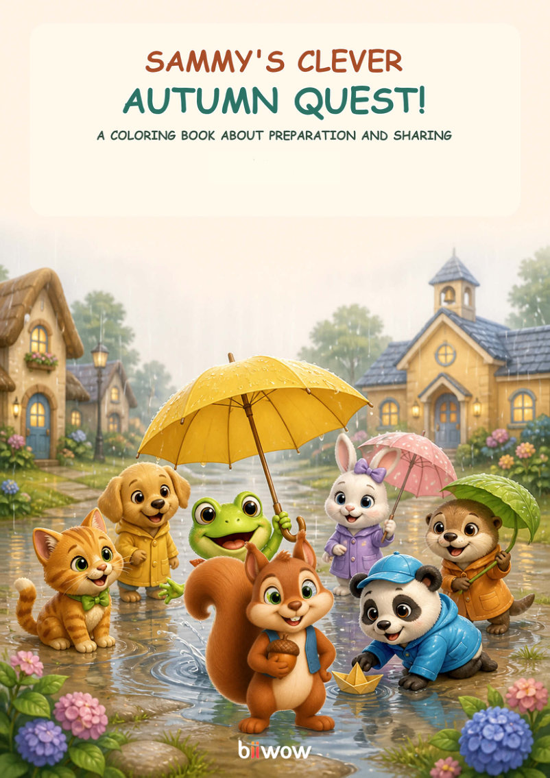 Cover of Sammy's Clever Autumn Quest